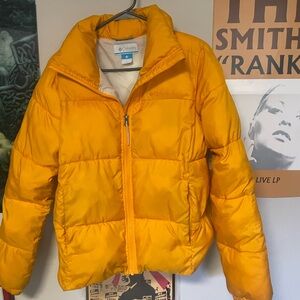 Columbia Kids' Bright Yellow Puffer Coat